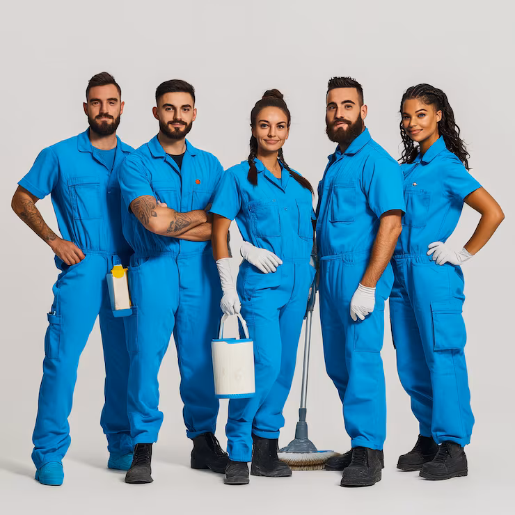 Glory Clean team at work